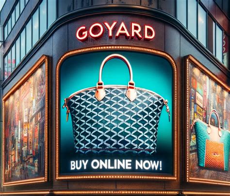 can you order goyard online.